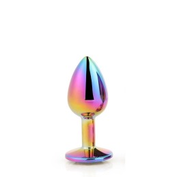 Prestaloveshop Gleaming Love Bijou Plug Irisé Multicolor Taille