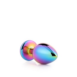 Prestaloveshop Gleaming Love Bijou Plug Irisé Multicolor Taille