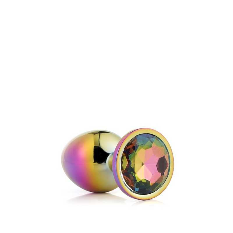 Prestaloveshop Gleaming Love Bijou Plug Irisé Multicolor Taille