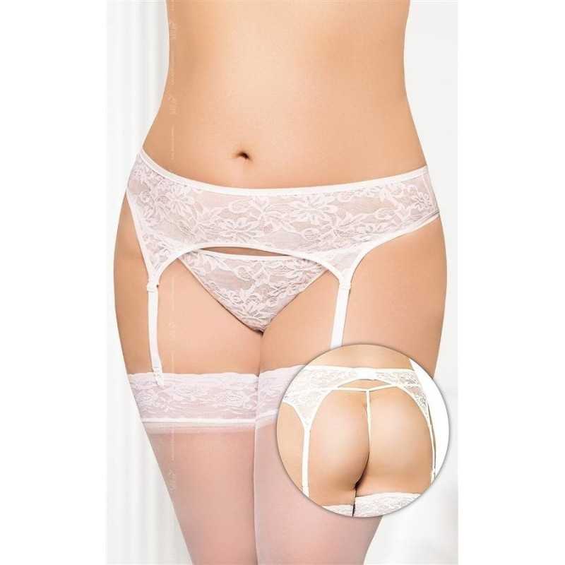 Prestaloveshop Porte Jarretelles et String En Dentelle Grande